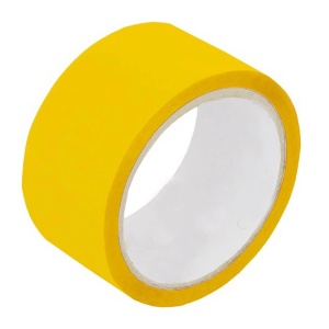 Bandă Adezivă Colorată 48mm/45 Metri, Acril, Galben