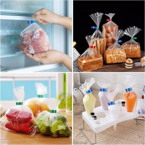 Bandă Adezivă din PVC, 12mm/66 Metri, Roșu – Pentru Sigilat Pungi Alimentare sau Comerciale
