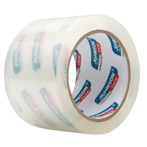 Bandă Adezivă pentru Ambalare 72mm/82 Metri, Acril, Transparent