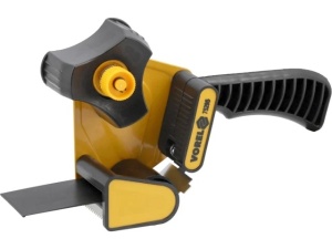 Dispenser Manual Vorel pentru Bandă Adezivă 50mm/120 Metri, Plastic, Galben/Negru