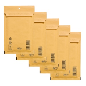 Plic Antisoc B12 cu Bule de Aer, 140x225+50mm, Autoadeziv, Culoare Natur