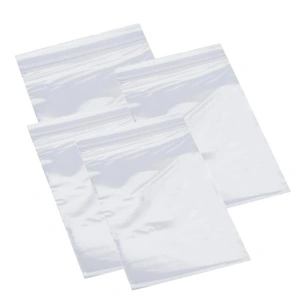 Pungi cu Fermoar Ziplock, Polietilenă, 40µm, 100/Set