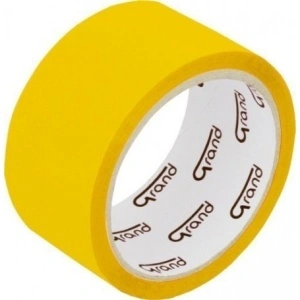 Bandă Adezivă Colorată 48mm/50 Metri, Acril, Galben