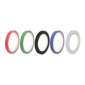 Bandă Adezivă din PVC, 12mm/66 Metri, Alb – Pentru Sigilat Pungi Alimentare sau Comerciale