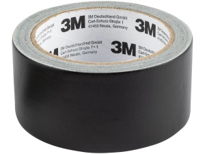 Bandă Adezivă Duct Tape 3M Extra Strong, Negru, 48mm x 10m - Pentru Semnalizare și Reparații