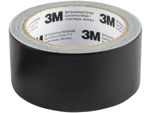 Bandă Adezivă Duct Tape 3M Extra Strong, Negru, 48mm x 10m - Pentru Semnalizare și Reparații