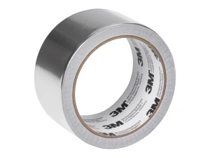 Bandă Adezivă 3M Aluminium Foil Tape, 50 mm x 15 Metri, Argintiu, Pentru Izolații Termice
