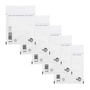 Plic Antisoc C13 cu Bule de Aer, 170x225+50mm, Autoadeziv, Culoare Alb