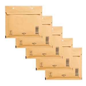 Plic Antisoc CD cu Bule de Aer, 200x175+50mm, Autoadeziv, Culoare Natur