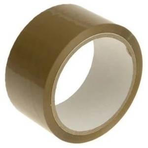Bandă Adezivă pentru Ambalare 48mm/88 Metri, Acril, Maro