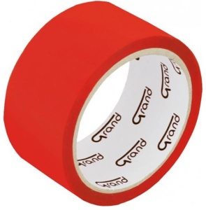 Bandă Adezivă Colorată 48mm/50 Metri, Acril, Roșu