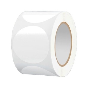 Etichete Autoadezive Transparente, Rotunde, 38mm, 500Buc/Rolă