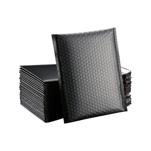 Plicuri Antișoc Negre, Siliconice, 180x230mm, cu Bule de Aer, 10 Bucăți/Set