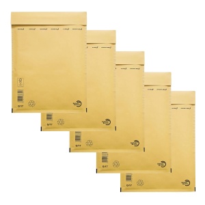 Plic Antisoc G17 cu Bule de Aer, 250x350+50mm, Autoadeziv, Culoare Natur