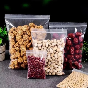 Plicuri cu Fermoar Ziplock, Polietilenă, 40µm, 100/Set