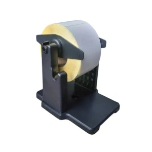 Suport Universal pentru Role Etichete – Compatibil cu Imprimante Termice, Plastic, Negru