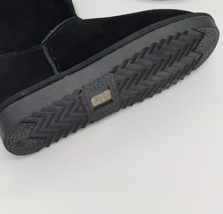 Cizme tip UGG - button black - Img 3