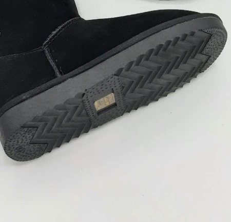 Cizme tip UGG - button black - Img 3