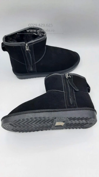 Ghete tip UGG - mini zip-36 - Img 4