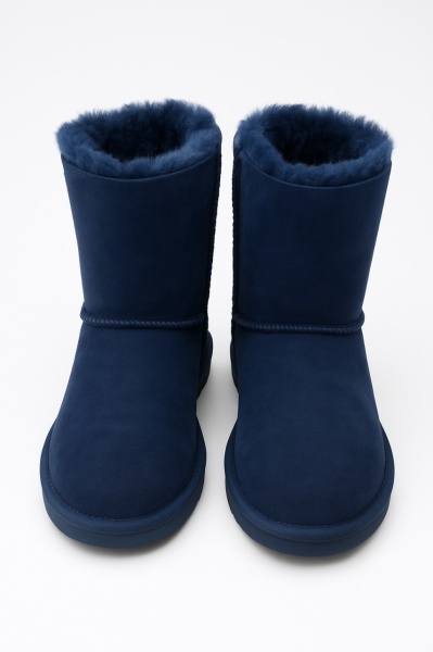 Cizme tip UGG - doua fundite bleumarin - Img 2