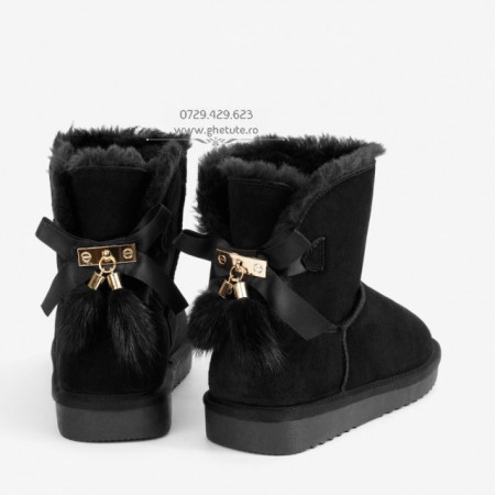 Ghete tip UGG - fluffy - Img 2