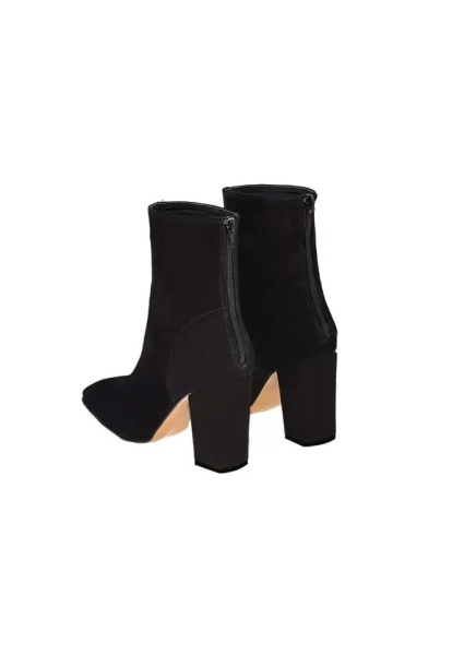 Botine din piele intoarsa naturala - Img 2