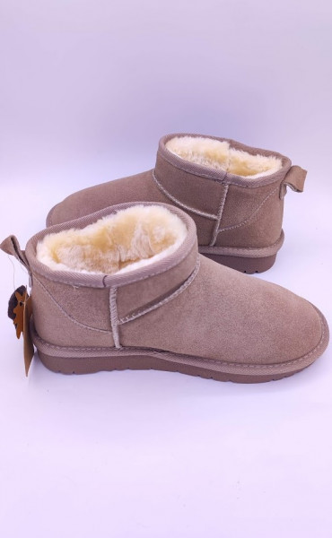 Ghete tip UGG ultra mini, sand