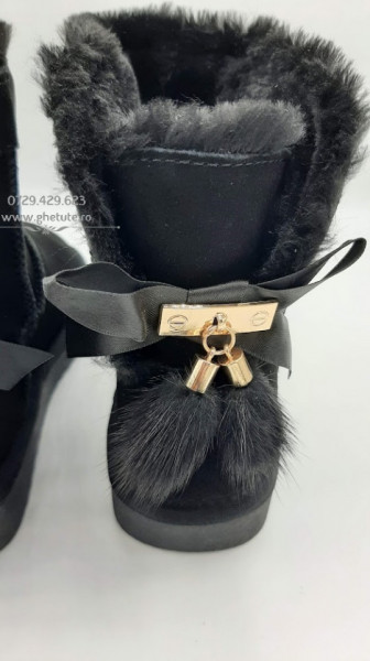 Ghete tip UGG - fluffy - Img 4