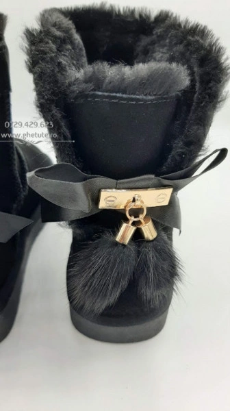 Ghete tip UGG - fluffy - Img 4