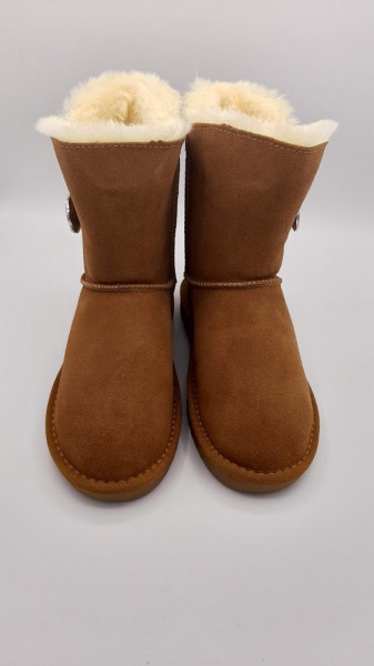 Cizme tip UGG -bling camel - Img 3