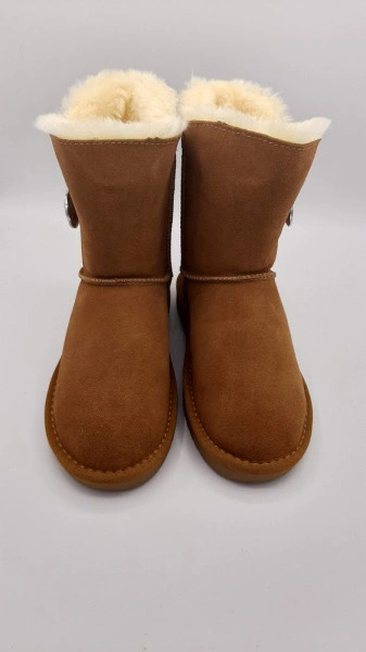 Cizme tip UGG -bling camel - Img 3