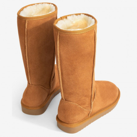 Cizme tip UGG - clasic inalt camel - Img 3