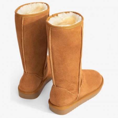 Cizme tip UGG - clasic inalt camel - Img 3
