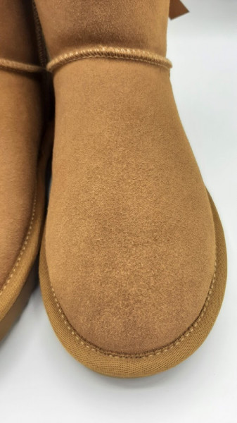 Cizme tip UGG -bling camel - Img 5