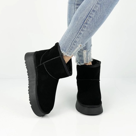 Ghete tip UGG mini cu platforma - Img 3
