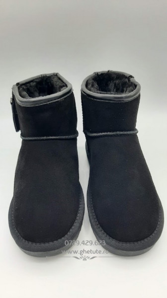 Ghete tip UGG - mini zip-36 - Img 2