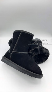 Cizme tip UGG - clasic mediu negru