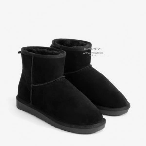 Ghete tip UGG - mini clasic, negru