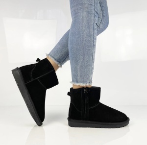 Ghete tip UGG - mini zip-36