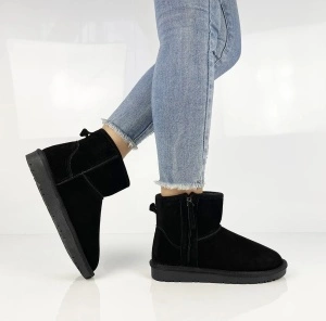 Ghete tip UGG - mini zip-36
