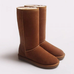 Cizme tip UGG - clasic inalt camel