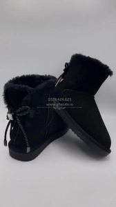 Ghete tip UGG - stone