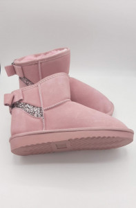 Ghete tip UGG - naveah pink