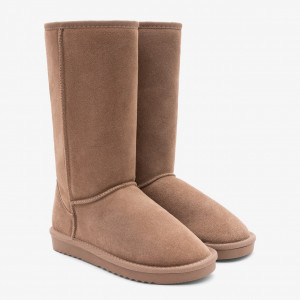 Cizme tip UGG - clasic inalt nisipiu