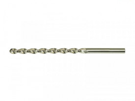 Burghiu elicoidal extralung coada cilindrica, HSS Co5 DIN 1869/1 - STAS 8156, Tip S