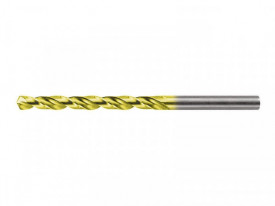 Burghiu elicoidal coada cilindrica, HSS Co5 TiN DIN 338 - STAS 573, Tip VA