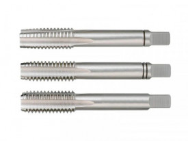 Tarod de mana, set, filet metric, Carbon Steel DIN 352 - STAS 1112/7, Toleranta 2N, Forma C