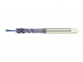 Tarod de masina, elicoidal, filet metric, PM HSS TiCN DIN 371/376, Toleranta 6HX, Forma C, cu racire interna