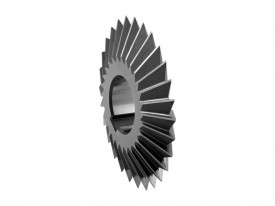 Freza unghiulara simetrica, HSS Co5 DIN 847, STAS 5651, Tip N