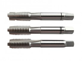 Tarod de mana cu ghidaj, TT-A2, set, filet metric HSS-E, DIN 352, Toleranta 6HX, Forma C